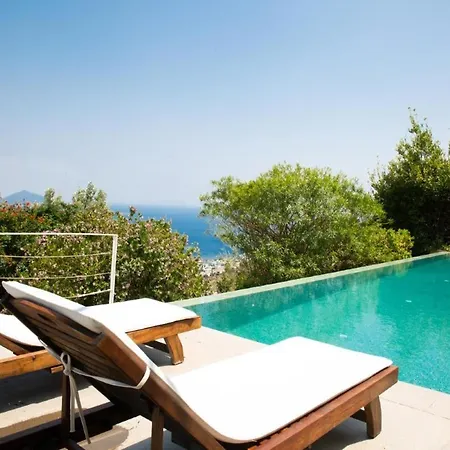 Vilă Stunning Sea View & Private Garden In Bodrum