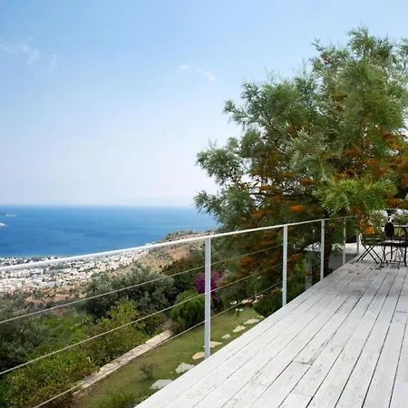 Villa Stunning Sea View & Private Garden In Bodrum